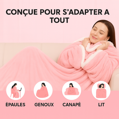 HeatHug™ – Couverture Chauffante 🔥