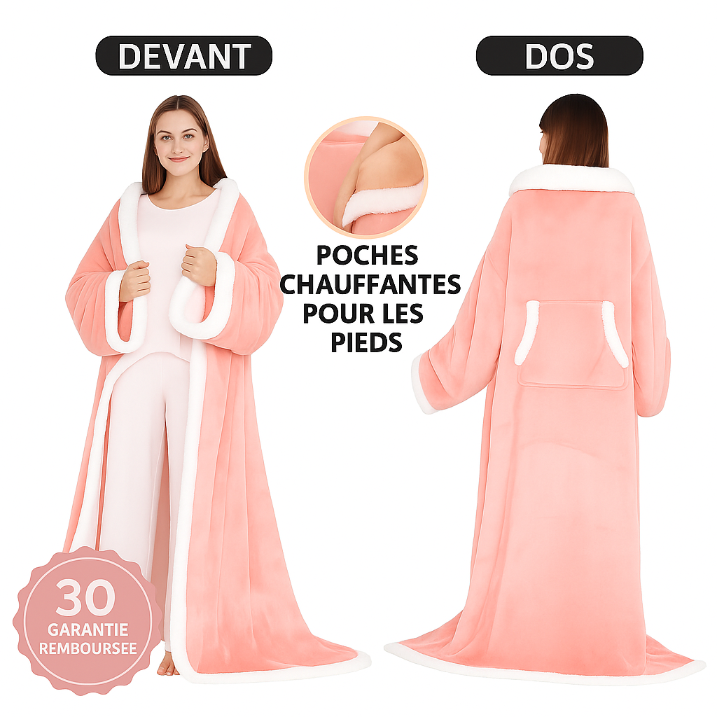 HeatHug™ – Couverture Chauffante 🔥