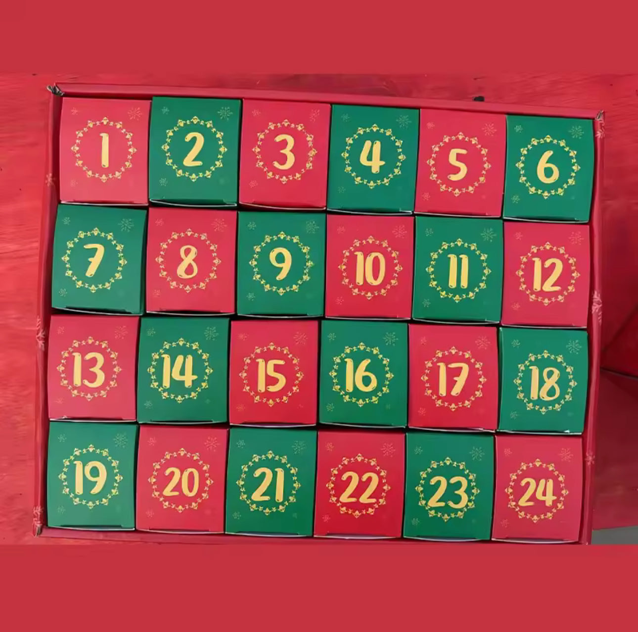 🎄 Calendrier de l’Avent Floral à Construire! 💐✨